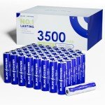Blinkspower™ 48-Pack AA Lithium Batteries 3500mAh