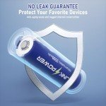 Blinkspower™ 48-Pack AA Lithium Batteries 3500mAh