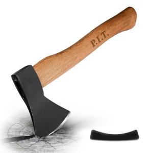P.I.T. 15" Wooden Handle Hatchet for Chopping