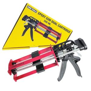 LAUCO Dual Cartridge Epoxy Gun for Adhesives