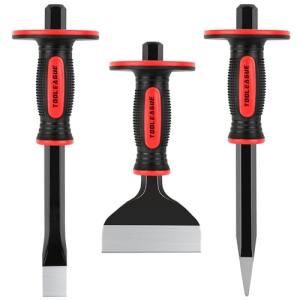 Heavy Duty Masonry Chisel Set - 3 Pieces