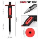 Heavy Duty Masonry Chisel Set - 3 Pieces