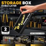 Versatile Crimp Tool Kit with 20 Connector Types