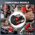4-Pack 6.0Ah Lithium-ion Milwaukee M18 Batteries