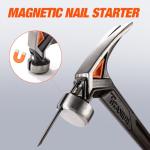 Vanquish 14oz Titanium Framing Hammer with Grip