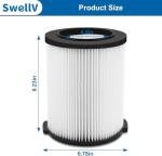 SwellV VF4000 Filters for RIDGID & CRAFTSMAN Vacs