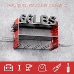 Power Tool Organizer with Charging Station & Hooks