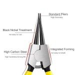 Ergonomic Snap Ring and Circlip Pliers Set