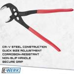 E•Werk 3-Piece Adjustable Water Pump Pliers Set