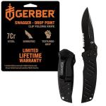 Gerber Swagger Serrated Drop Point Knife