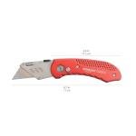 Lightweight Red Folding Utility Knife by Amazon Basics
