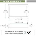 Matte Black Wall Mounted Toilet Paper Holder