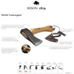 Bison Trekking Hatchet - 250mm Outdoor Tool