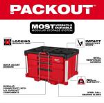 Milwaukee Packout 3-Drawer Tool Organizer Box