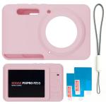 Pink Soft Silicone Case for KODAK PIXPRO FZ55