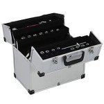 Aluminum Tool Case with 6 Extendable Trays