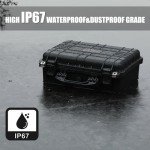 Waterproof 16" Plastic Toolbox with Custom Foam