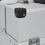 Aluminum Tool Case with 6 Extendable Trays