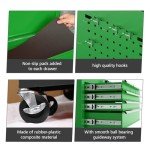 8-Drawer Rolling Tool Chest with Lock and Wheels