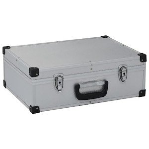 Aluminum Tool Suitcase for Easy Hardware Organization