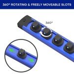 Magnetic Socket Organizer Set – 6-Piece Holder