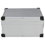 Lockable Aluminum Tool Suitcase for Easy Storage