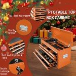 Mobile 13-Drawer Tool Chest with Rolling Wheels