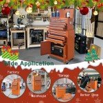 Mobile 13-Drawer Tool Chest with Rolling Wheels