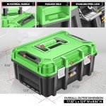 17-Inch Portable Tool Box with Removable Tray
