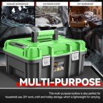 17-Inch Portable Tool Box with Removable Tray