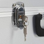 Aluminum Tool Case with 6 Trays and Handle