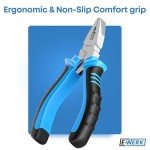 6-Pc Mini Pliers Set for Crafts and Repairs