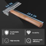 Magnetic Roofing Hammer with Solid Wood Handle