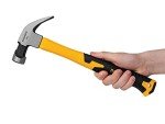Roughneck Fibreglass Claw Hammer, 454g (16oz)