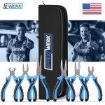 6-Pc Mini Pliers Set for Crafts and Repairs