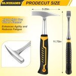 18oz Tinner's Hammer with Shock Reduction Grip