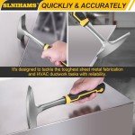 18oz Tinner's Hammer with Shock Reduction Grip