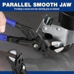 WORKPRO Adjustable Pliers Wrench Set, 7 & 10-Inch