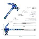 6-in-1 Floral Hammer and Screwdriver Multitool