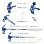 6-in-1 Floral Hammer and Screwdriver Multitool