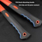 3-Pack 16oz Claw Hammer Set with Fiberglass Handle