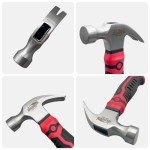 HOUSERAN 12oz Small Claw Hammer for DIY