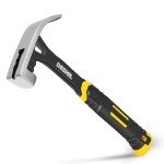 DESHIL 22 oz Fiberglass Claw Hammer - Smooth Face