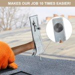 Holdly 17oz Magnetic Roofing Hatchet for Quick Install
