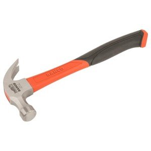 Curved Fiberglass Claw Hammer 454g (16oz)
