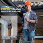 Magnet Roofing Hammer with Utility Knife and Gauge