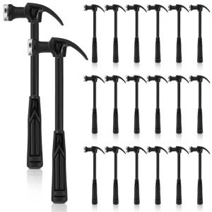 20-Piece Mini Plastic Claw Hammer Set