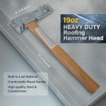 Magnet Roofing Hammer with Utility Knife and Gauge