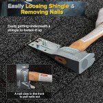 Magnet Roofing Hammer with Utility Knife and Gauge
