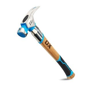 OX Tools 22oz Curved Hickory Handle Claw Hammer